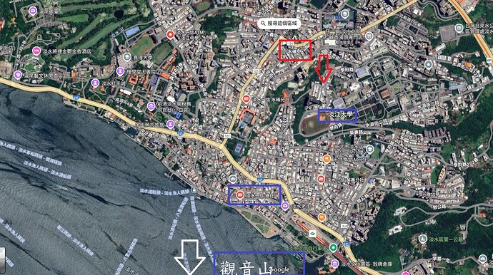 蔡坤煌 觀音山麓 左淡江大學 中一信合作社22