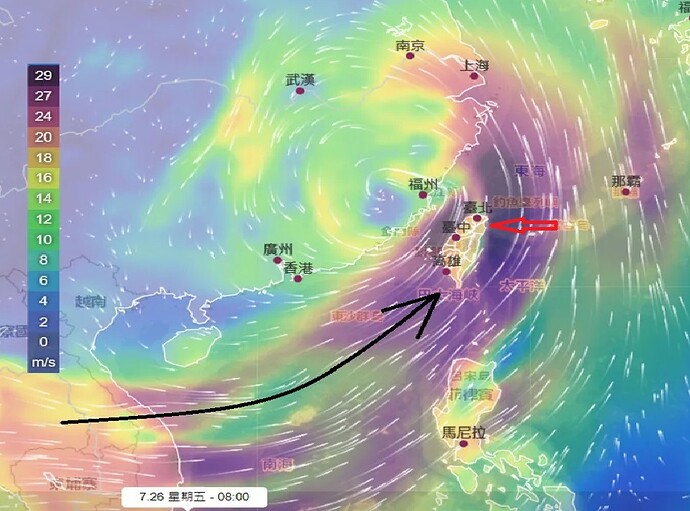 距離凱米颱風遠為何高雄淹水嚴重